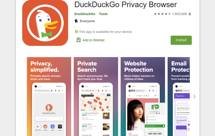 DuckDuckGo Private Browser - Apps on Google Play