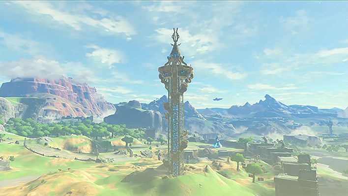 breath of the wild tower