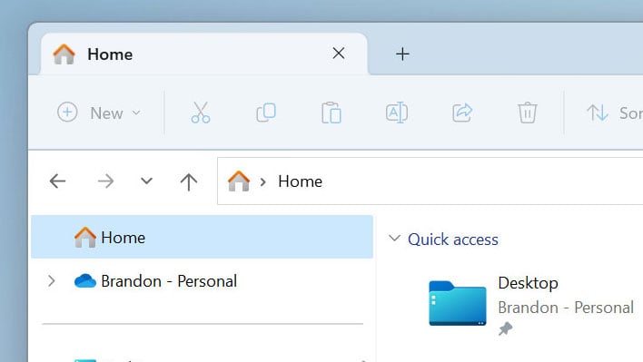 Windows 11 File Explorer UI Update