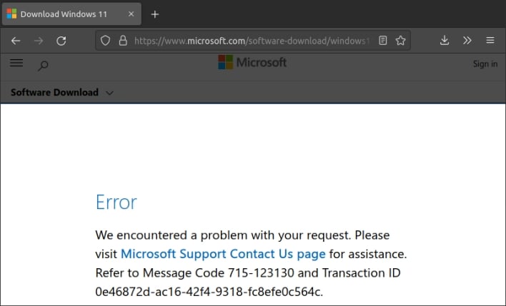 microsoft blocking windows downloads russia error news