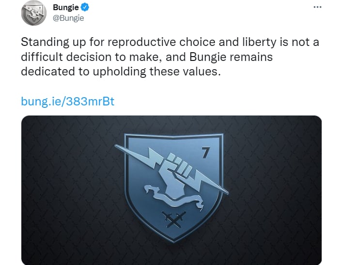 bungie tweet