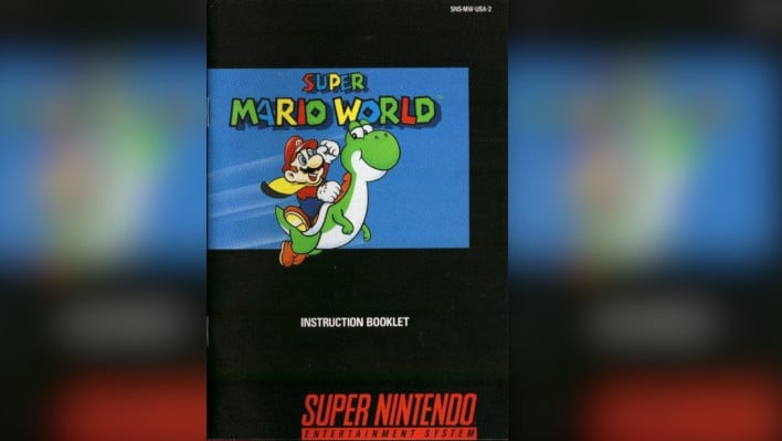 smw instruction booklet cover