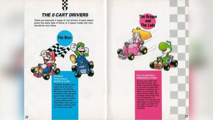 super mario kart racers