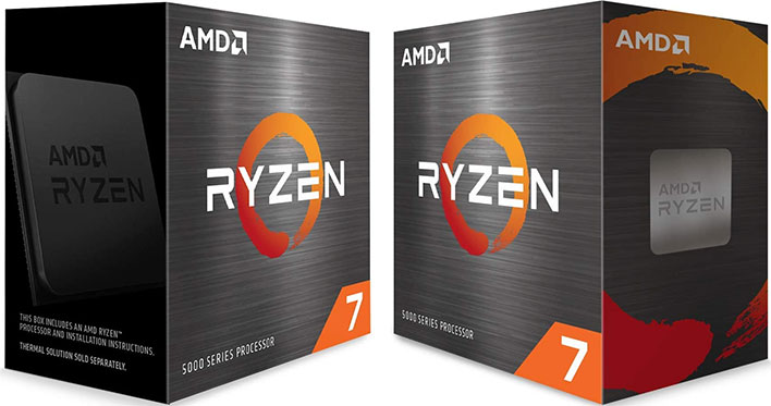 Коробка AMD Райзен 7