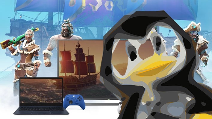 Xbox Cloud Gaming with a Linux penguin