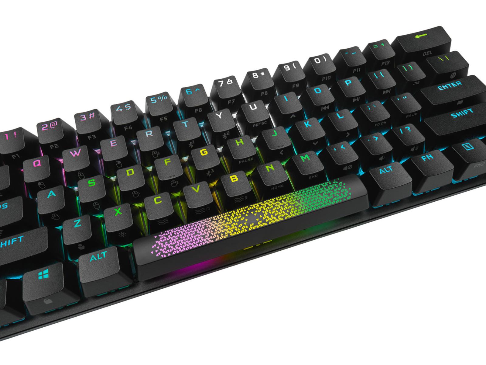 Corsair's K70 Pro Mini Wireless Keyboard Flaunts Hot Swappable Key