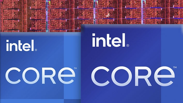 Intel Core logos