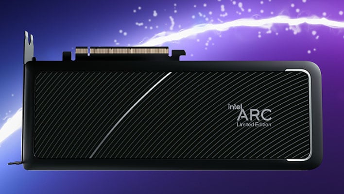 Intel Arc graphics card