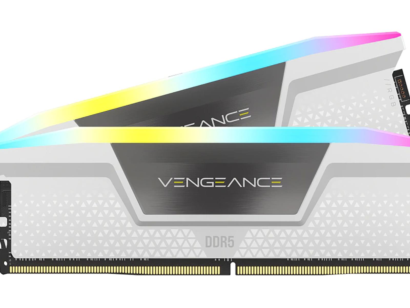 メモリー CORSAIR DDR5-6000MHz VENGEANCE RGB DDR5 CORSAIR Vengeance RGB DDR5 RAM 48GB (2x24GB) 6000MHz CL36