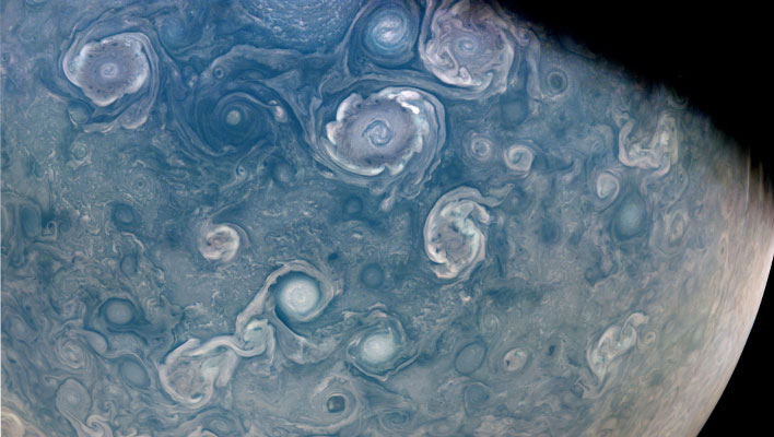 Jupiter's wind patterns