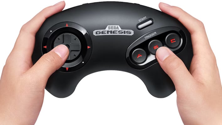 sega genesis nintendo online controller