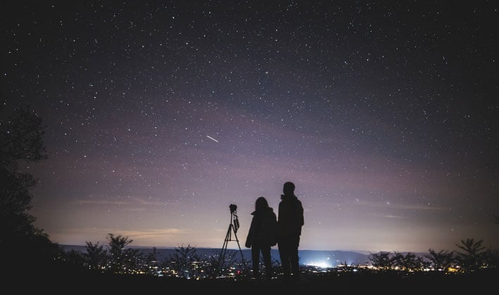 meteor shower observation