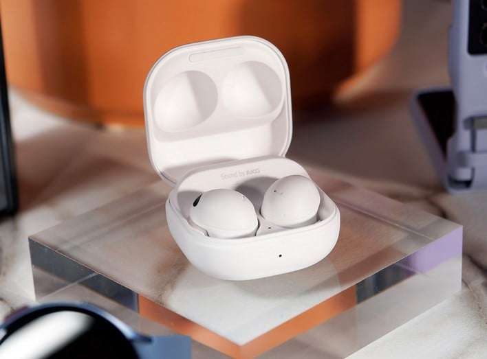 samsung galaxy buds2 pro in charging case