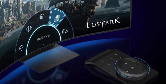 samsung odyssey ark dial