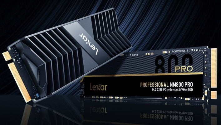 Lexar NM800 Pro SSDs