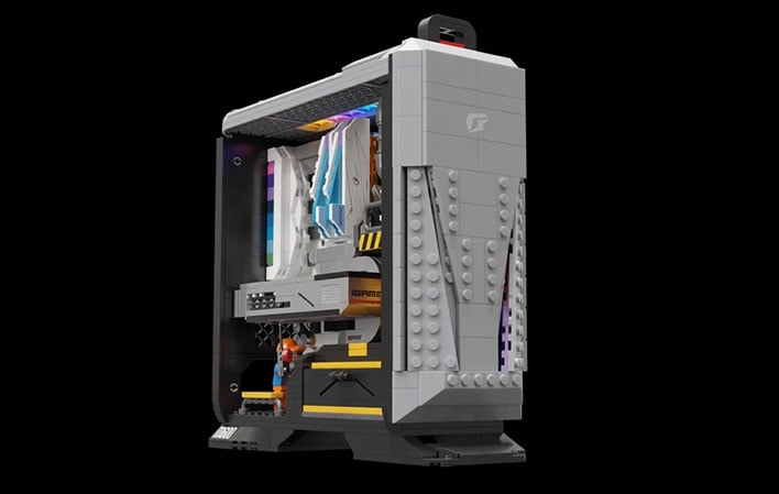 colorful lego PC with RTX 4090