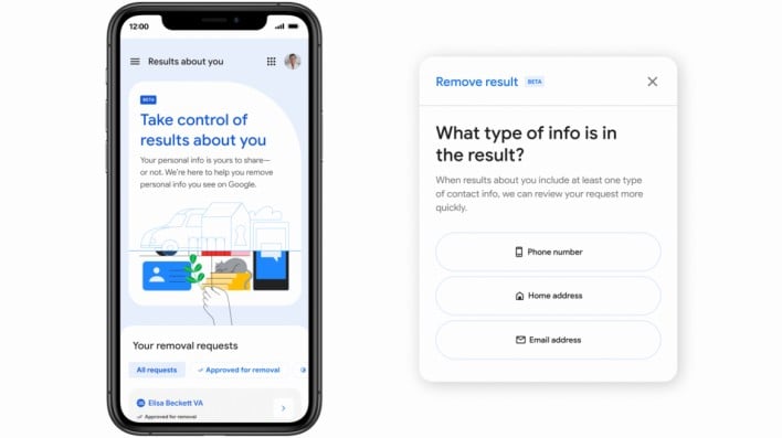 results about you feature in google app news