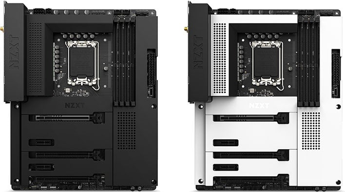 NZXT N7 Z790 motherboards (black and white models)