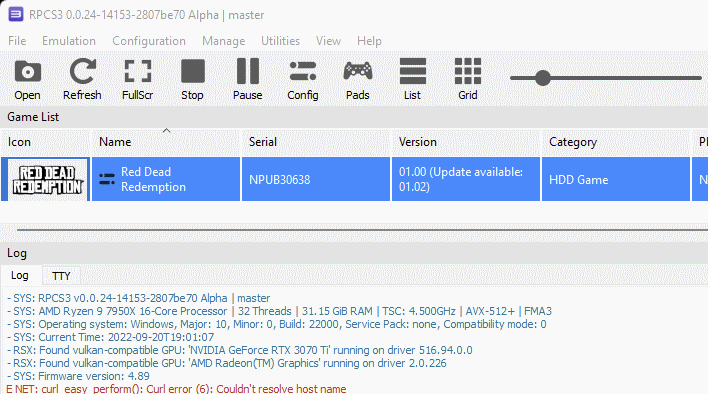 Release: RPCS3 (PS3 Emulator) 0.0.24. Performance improvements