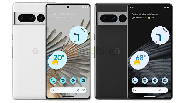 Google Pixel 7 Pro renders