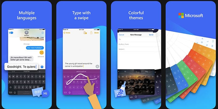 swiftkey for ios features