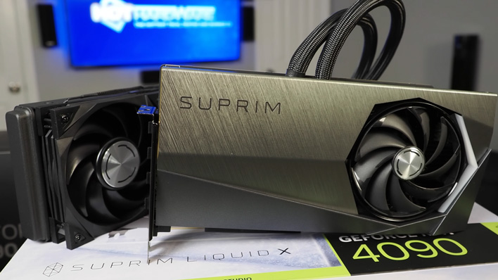 msi suprim liquid x rtx 4090