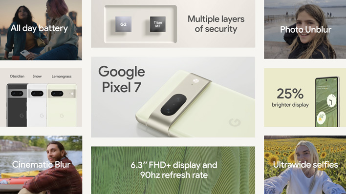 google pixel 7 features