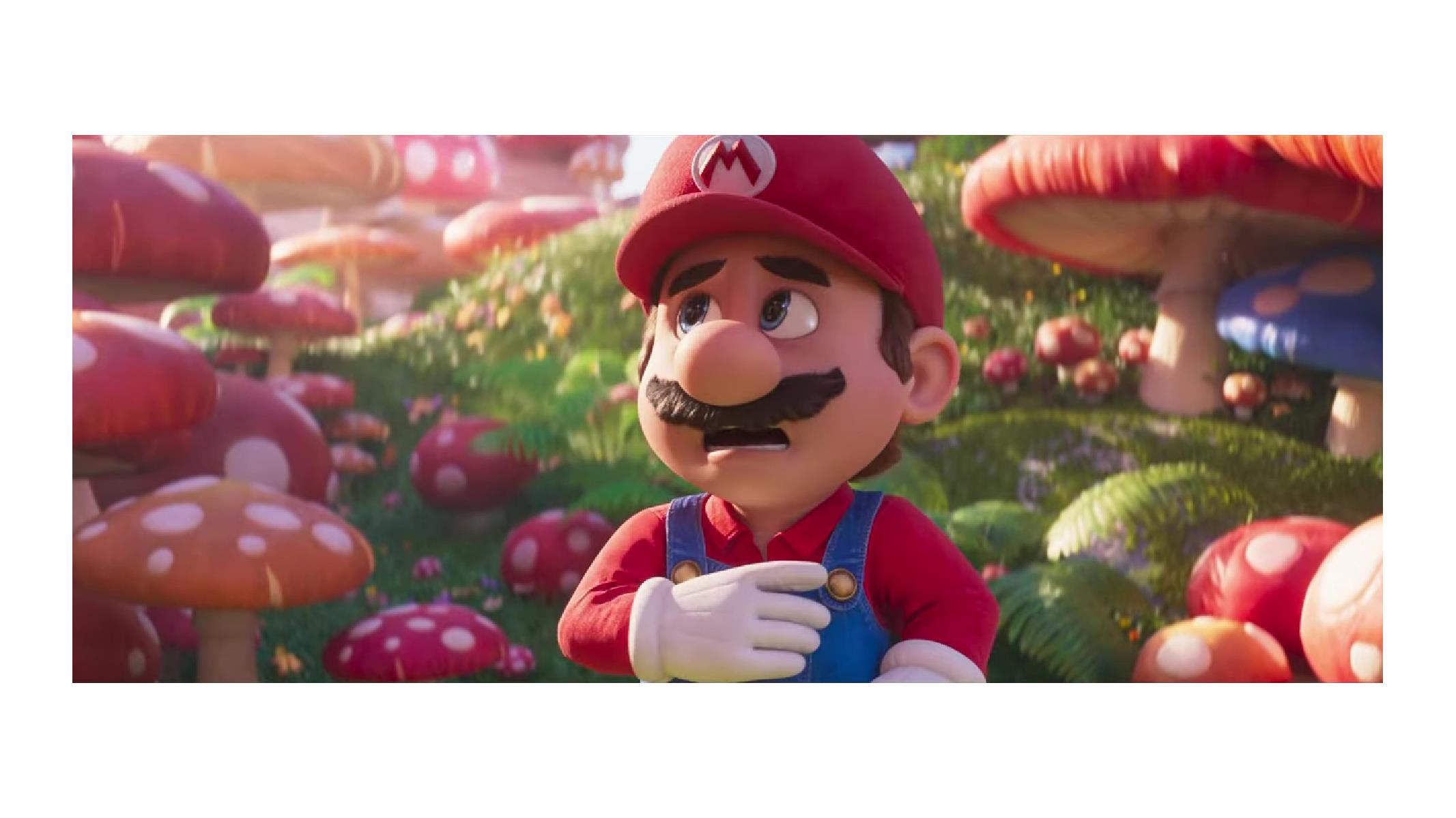 Bowser attacks in The Super Mario Bros. Movie's first trailer