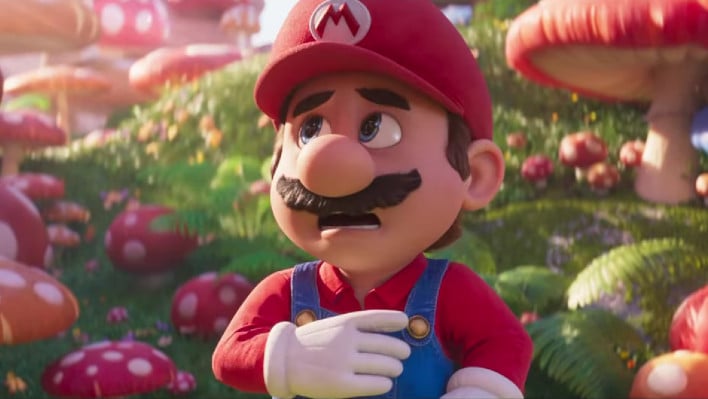 mario bros the movie trailer screengrab