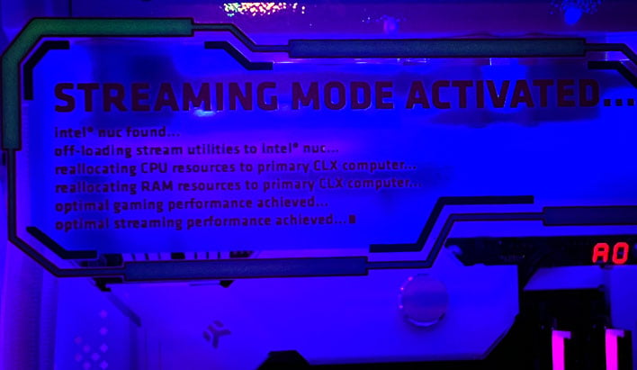 CLX streaming mode active