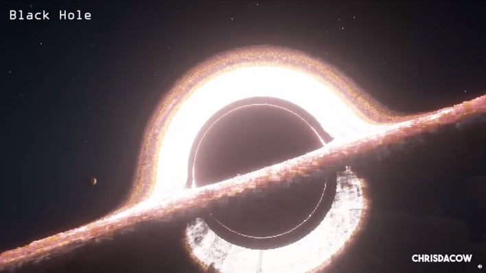 minecraft universe black hole