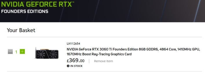 NVIDIA GeForce RTX 3060 - graphics card - GF RTX 3060 - 12 GB - 4X61E72194  - Graphic Cards 