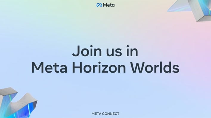 Facebook invite for the Meta Connect event