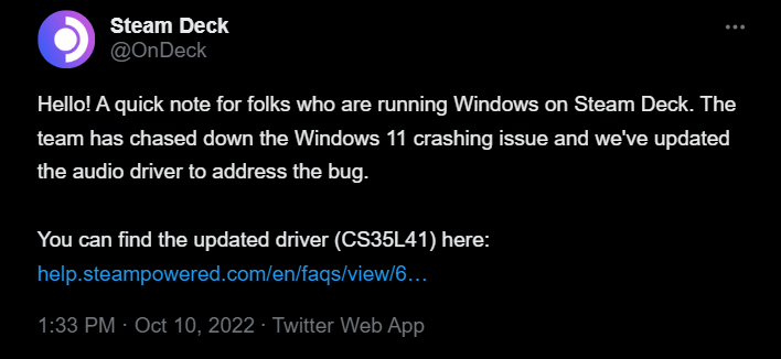 I, for one, welcome our new Steam Deck-killing, Windows-running