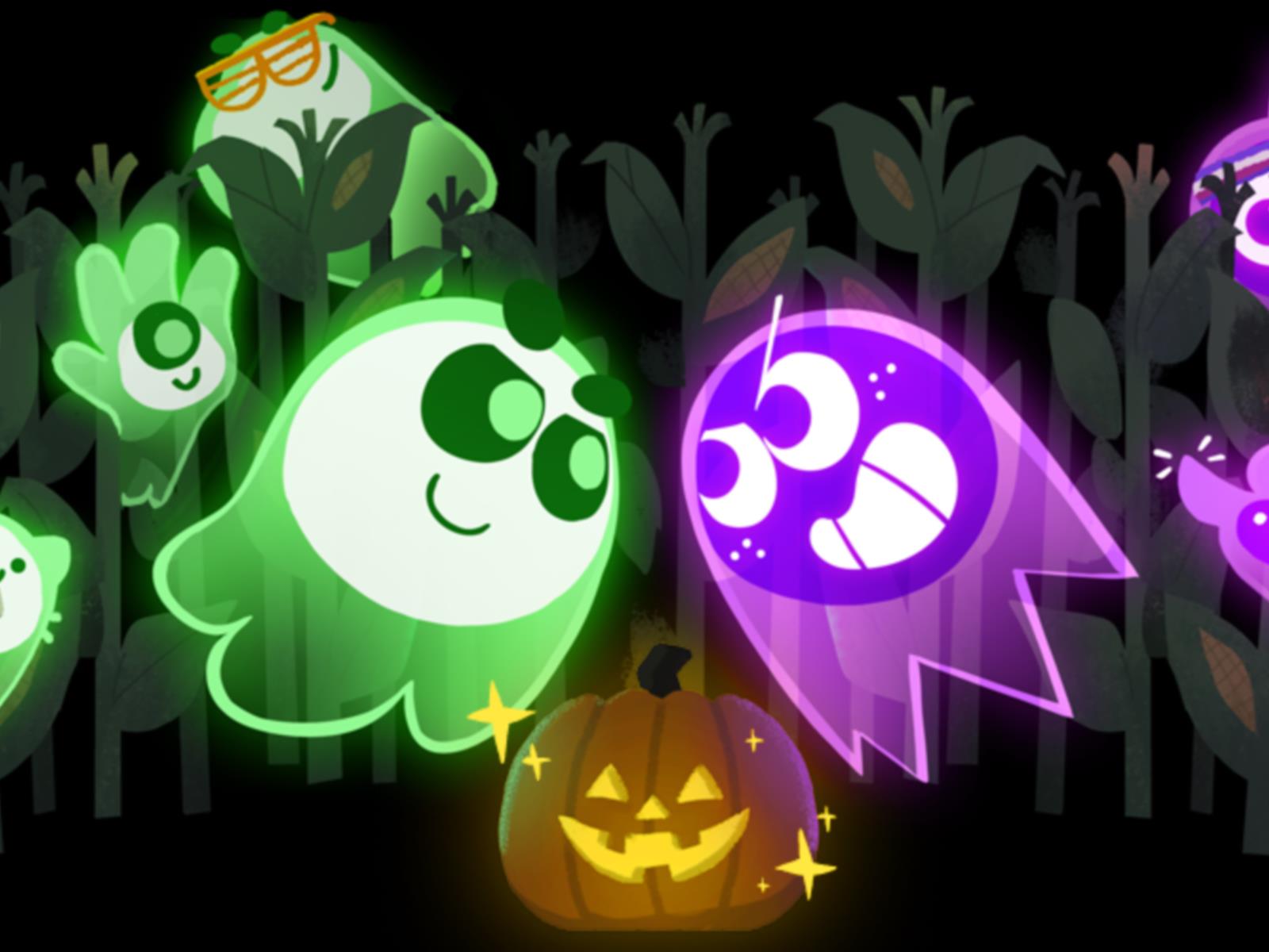 Google gets into the Halloween spirit with a ghostly multiplayer  interactive Doodle