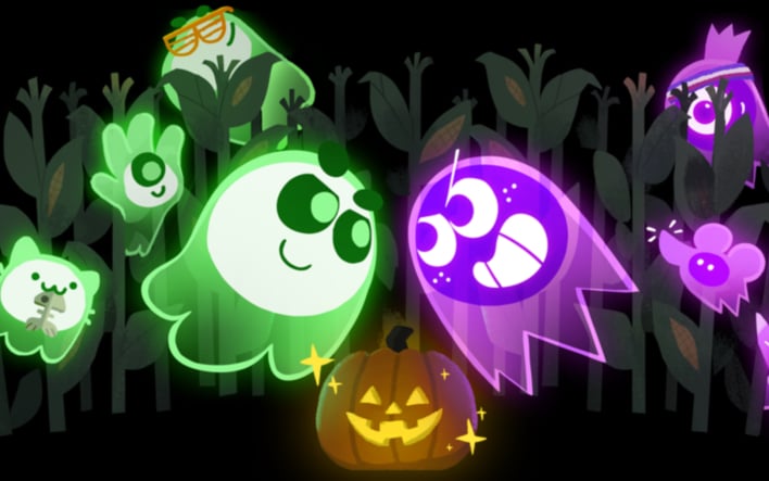 google brings back great ghoul duel doodle from the dead