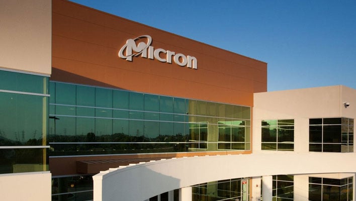 Micron building in Folsom, California