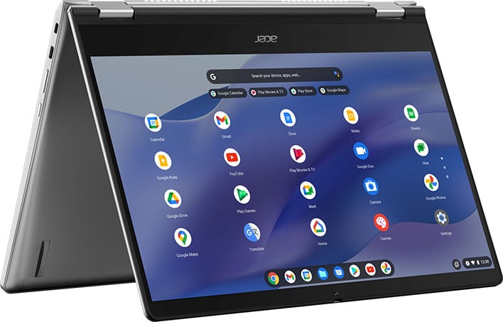 Acer Chromebook Spin 514 Tent Mode