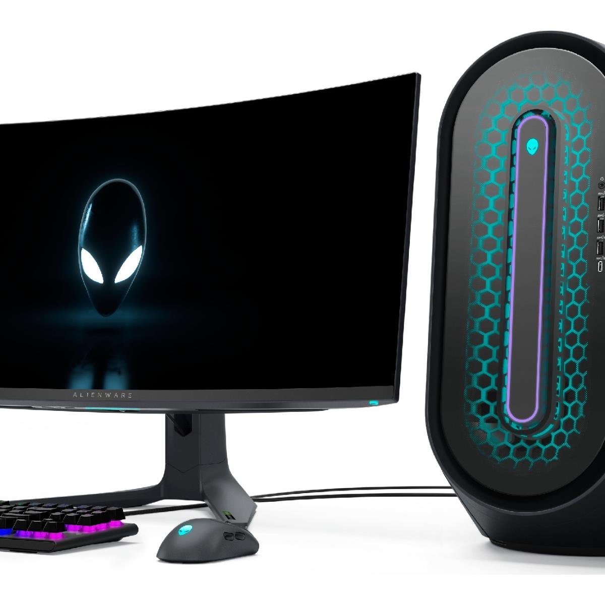 Alienware Aurora R15 Raptor Lake Desktop 34 Curved OLED