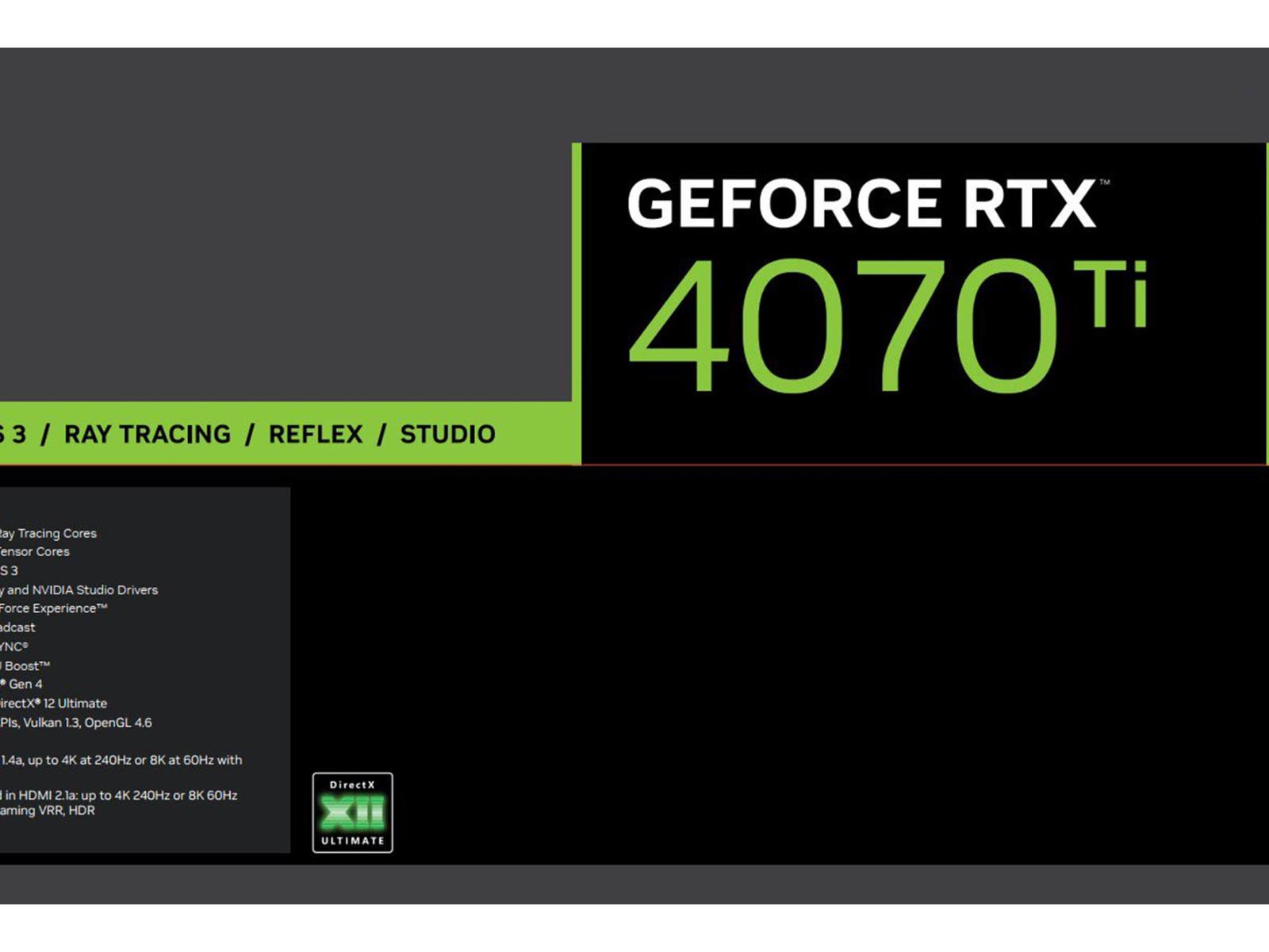 Nvidia RTX 4080 12GB rebrands to 4070 Ti, available January 5 for $799 -   news