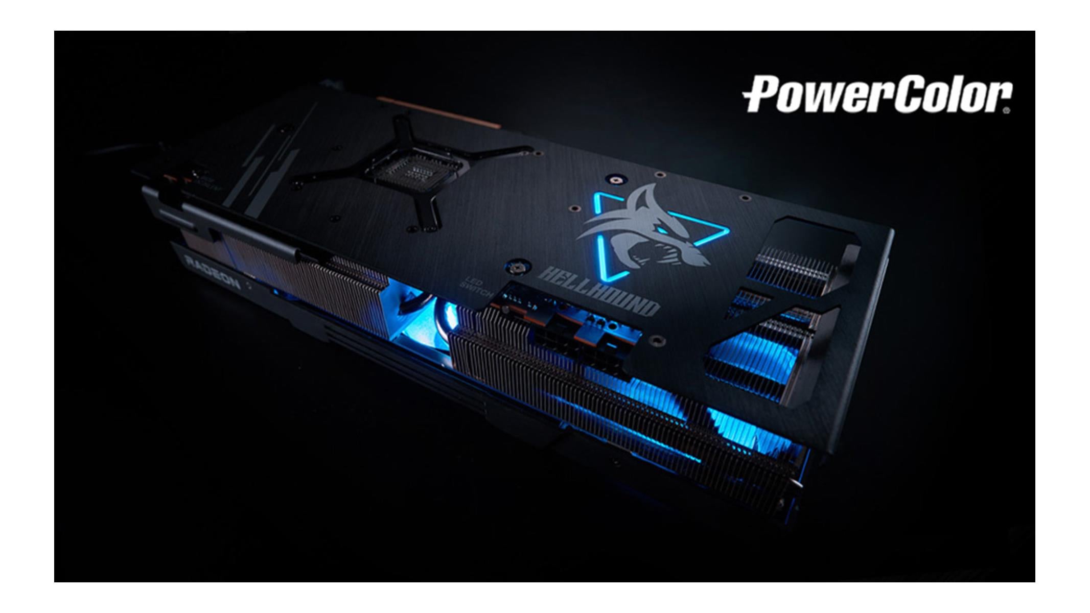 ハレロン PowerColor's Ferocious Radeon RX 7900 XTX HellHound Breaks Loose