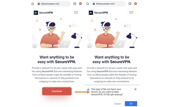 Hackers Are Packing Malware Into VPN Apps For Android, Security Researchers Warn