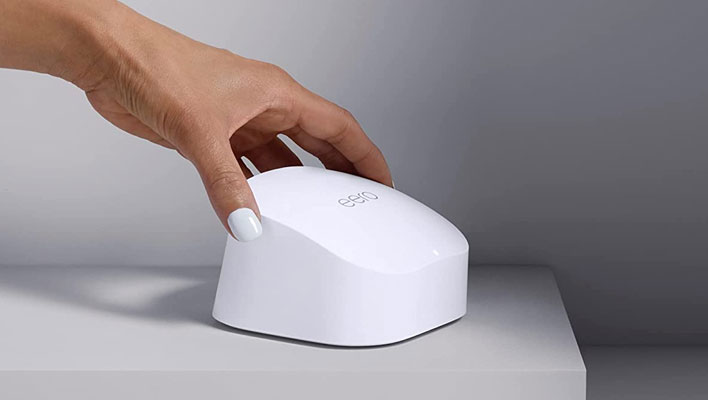 Amazon Eero 6 mesh router.