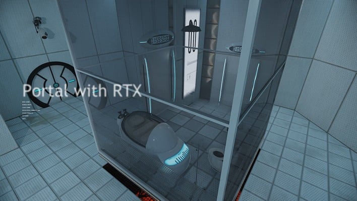 Portal with RTX review: Ray tracing makes Valve's puzzle FPS spooky -  Polygon