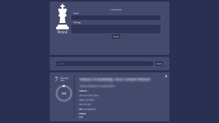 royal ransomware dedicated leak site