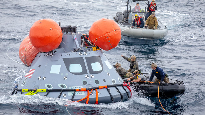 orion recovery team practice session