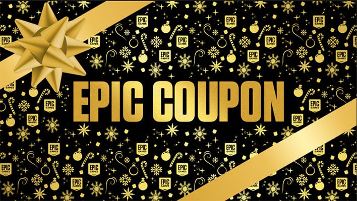 Epic coupon banner.