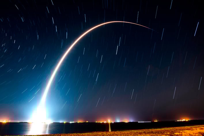 starlink launch time lapse