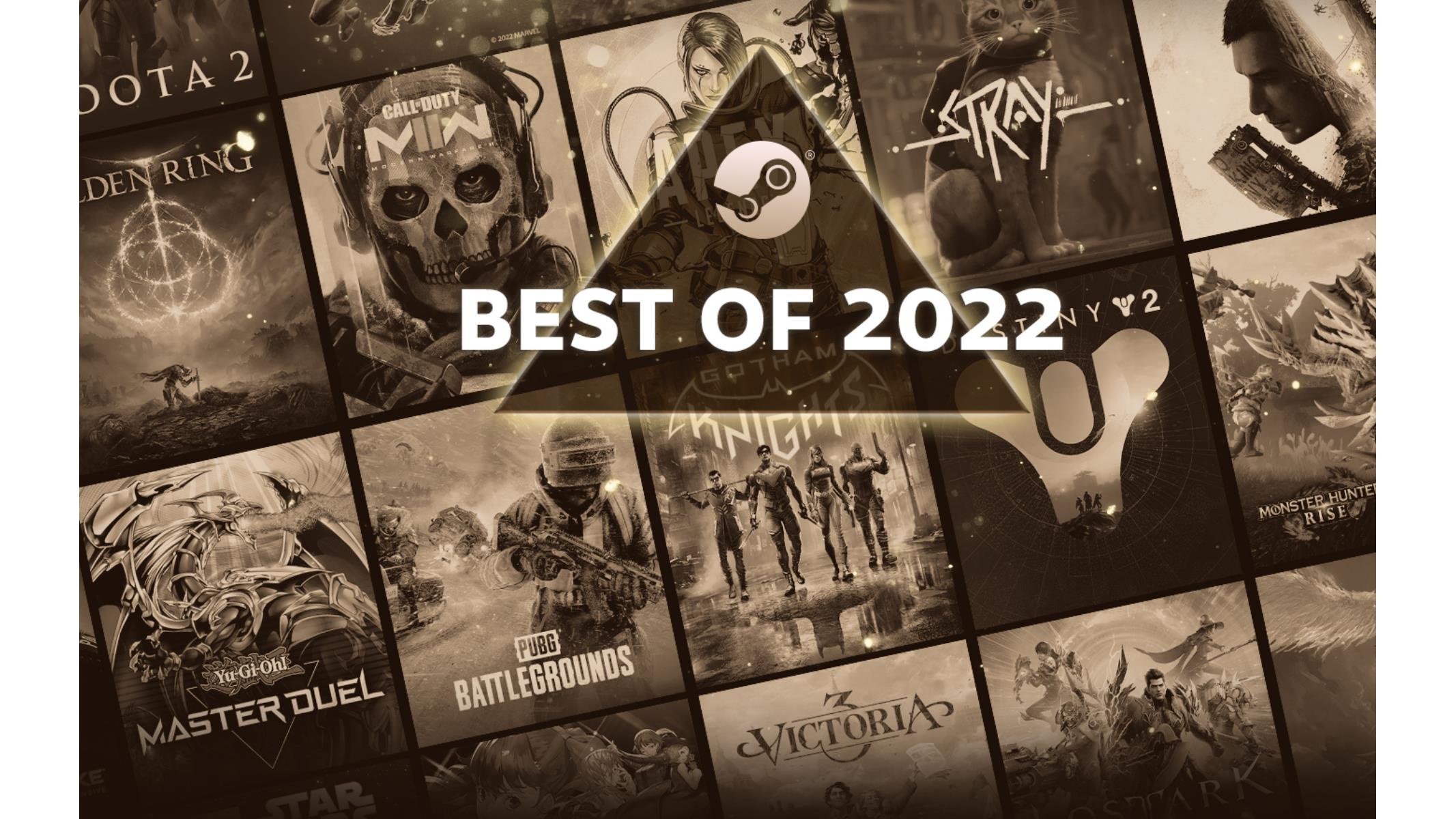 Steam's new year-in-review feature shows your most-played titles of 2022