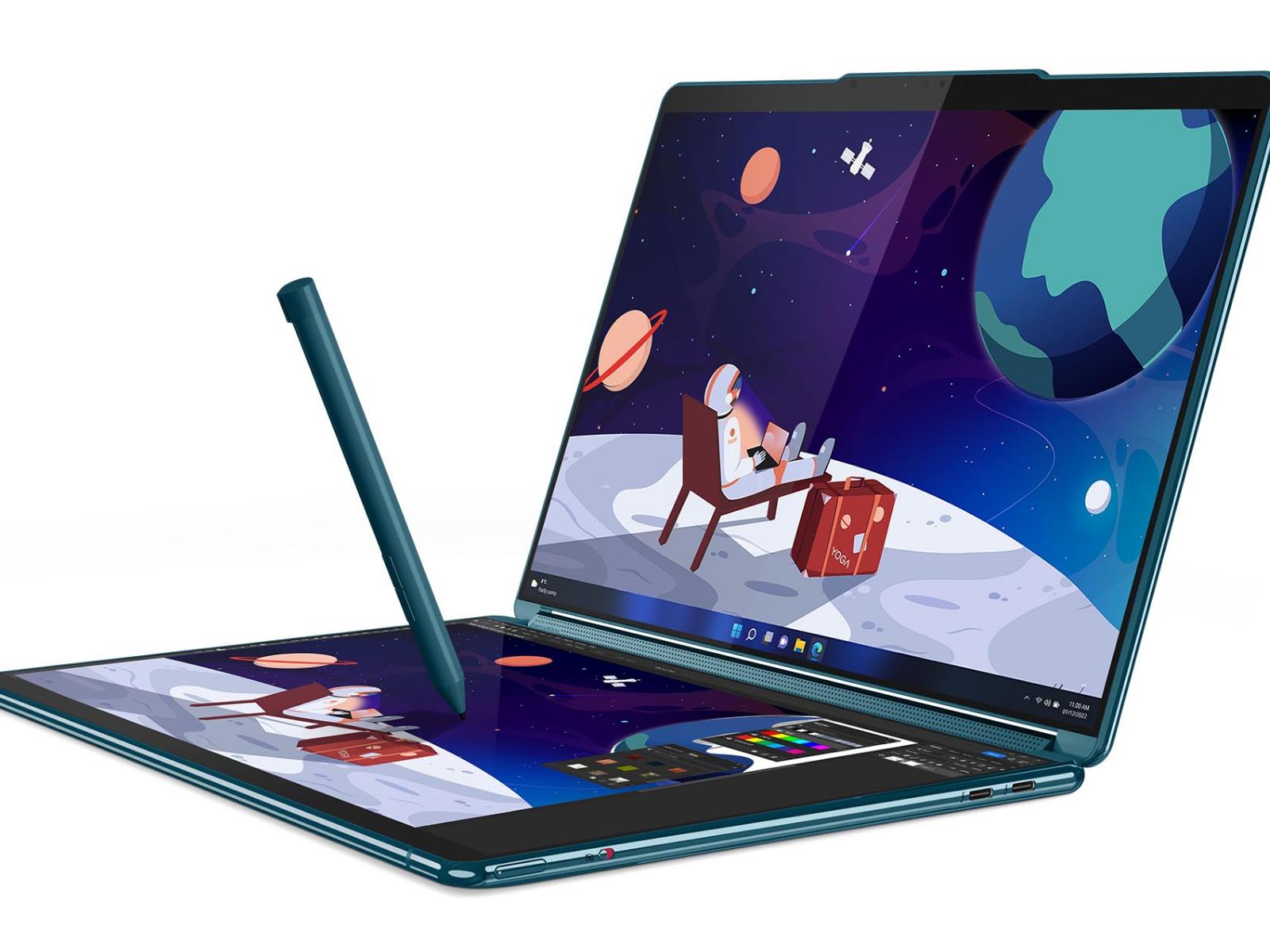 Hands-On Lenovo's Wild Yoga Book 9i Dual Screen Laptop | HotHardware